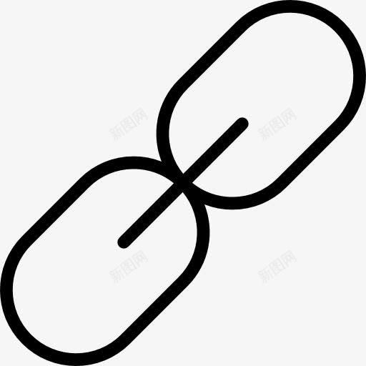 链接图标png_新图网 https://ixintu.com 多媒体 工具和器具 连接 链 链接