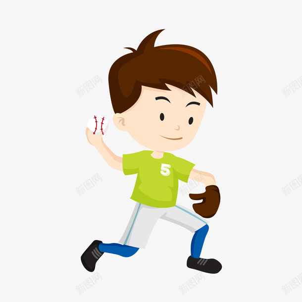 打棒球的男孩矢量图ai免抠素材_新图网 https://ixintu.com 棒球 棒球男孩 灰色 男孩 绿色 运动 运动男孩 矢量图