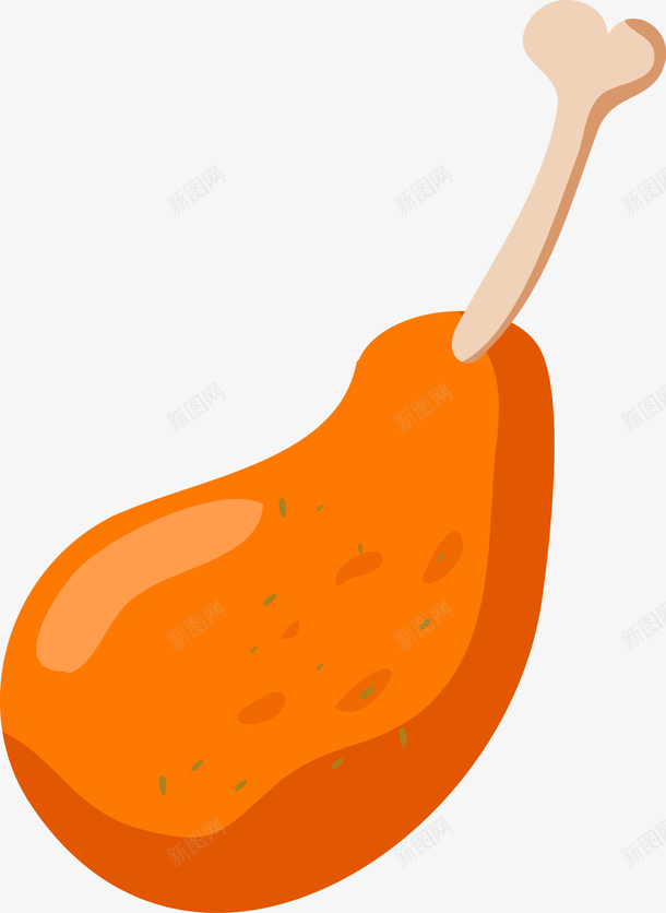卡通鸡腿食物png免抠素材_新图网 https://ixintu.com 火鸡肉 美味鸡肉 美食 肉 食物 鸡 鸡翅 鸡肉 鸡肉食物 鸡腿