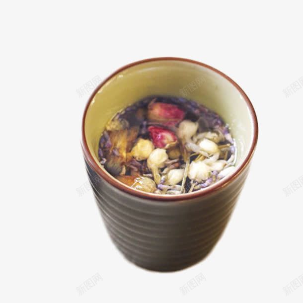杯装茉莉花茶png免抠素材_新图网 https://ixintu.com 玫瑰 花茶 茉莉花 茉莉茶 茶杯