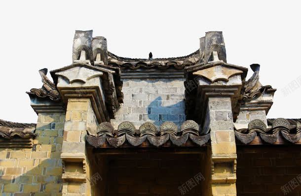 马头墙建筑png免抠素材_新图网 https://ixintu.com 免抠素材 免费下载 建筑设计素材 马头墙素材