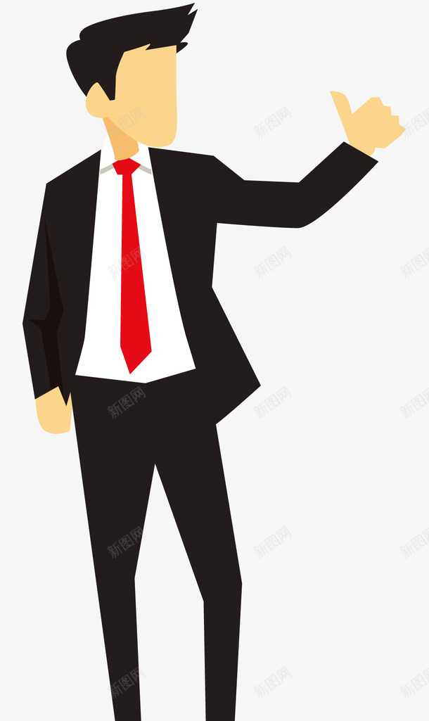 商务人士插画矢量图ai免抠素材_新图网 https://ixintu.com 商务人士 商务插画 手绘插画 矢量人物 矢量商务人士 矢量图
