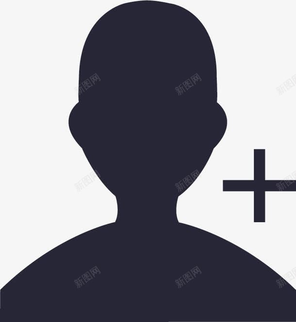 901添加好友图标png_新图网 https://ixintu.com 901添加好友