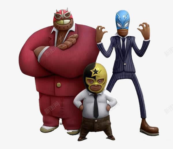3d戴面具人物png免抠素材_新图网 https://ixintu.com 3d 人物 恐吓 戴面具 神秘男人 简约 面具男