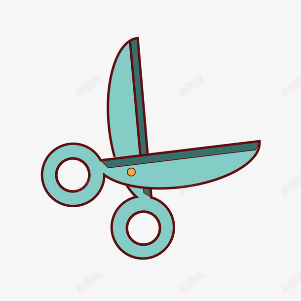 卡通手绘剪刀工具图矢量图eps免抠素材_新图网 https://ixintu.com 免抠图PNG 剪刀 卡通 工具 手绘 矢量图