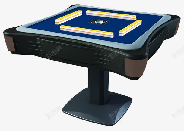 蓝色自动麻将机png免抠素材_新图网 https://ixintu.com png 自动 蓝色 赌博 麻将机