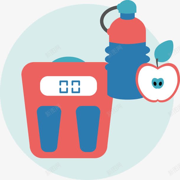 运动健身器材logo图标png_新图网 https://ixintu.com logo设计 健康 健身 健身器材 创意 锻炼