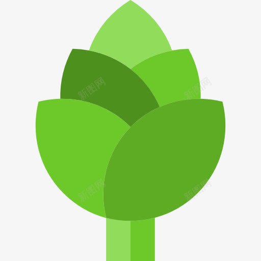 朝鲜蓟图标png_新图网 https://ixintu.com 健康食品 有机 洋蓟 素食 绿色洋蓟球 蔬菜 食品 饮食