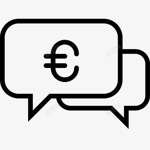 谈话货币欧元金融消息钱谈货币图标png_新图网 https://ixintu.com currency euro finance message money nbsp 欧元 消息 谈话 货币 金融