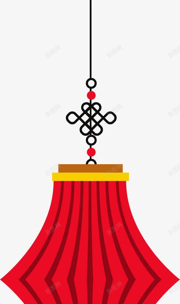 新年红色剪纸灯笼png免抠素材_新图网 https://ixintu.com 中国风 剪纸灯笼 新年灯笼 春节灯笼 红色灯笼 黑色中国结