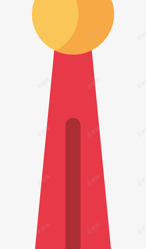 一个红色传统中国结png免抠素材_新图网 https://ixintu.com 中国传统 中国文化 中国结PNG 传统 矢量中国结 红色中国结