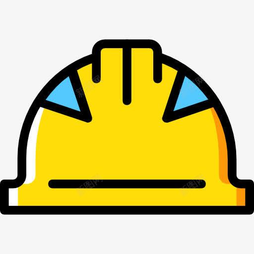 头盔图标png_新图网 https://ixintu.com 器具 安全 安全头盔 工具 施工 施工工具 设备