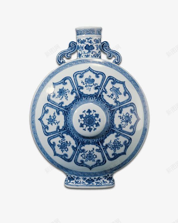 青花瓷器皿png免抠素材_新图网 https://ixintu.com 古器皿 文物 瓷器 花瓶 青花瓷