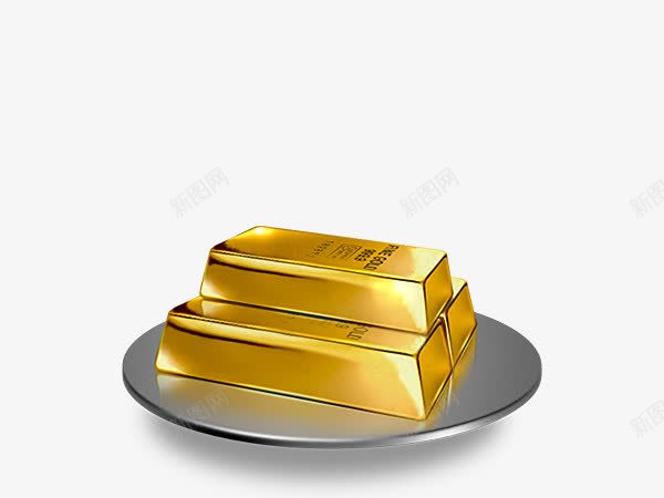 金条png免抠素材_新图网 https://ixintu.com 金币 金条 金钱
