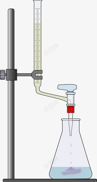 实验室仪器png免抠素材_新图网 https://ixintu.com 器具 实验室插画 手绘 科学 试验