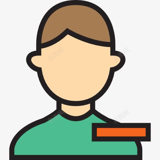 用户图标png_新图网 https://ixintu.com 人的轮廓 去除 多媒体 头像 用户 社会 粘人