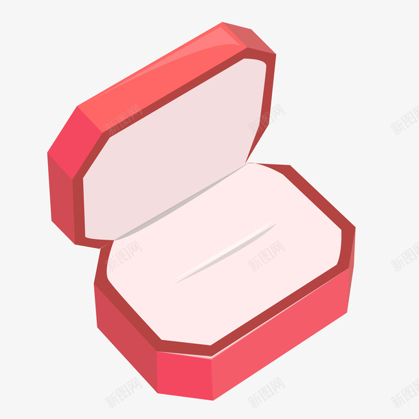 卡通首饰盒矢量图eps免抠素材_新图网 https://ixintu.com PNG图 PNG图下载 创意卡通 卡通 卡通插图 戒指盒 插图 首饰盒 矢量图