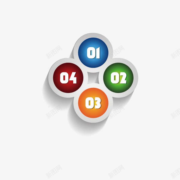 数字标签指示牌矢量图ai免抠素材_新图网 https://ixintu.com 数字标签指示牌 矢量图