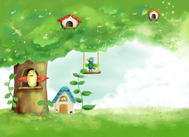创意元素合成效果唯美壁纸png免抠素材_新图网 https://ixintu.com 元素 创意 合成 壁纸 效果