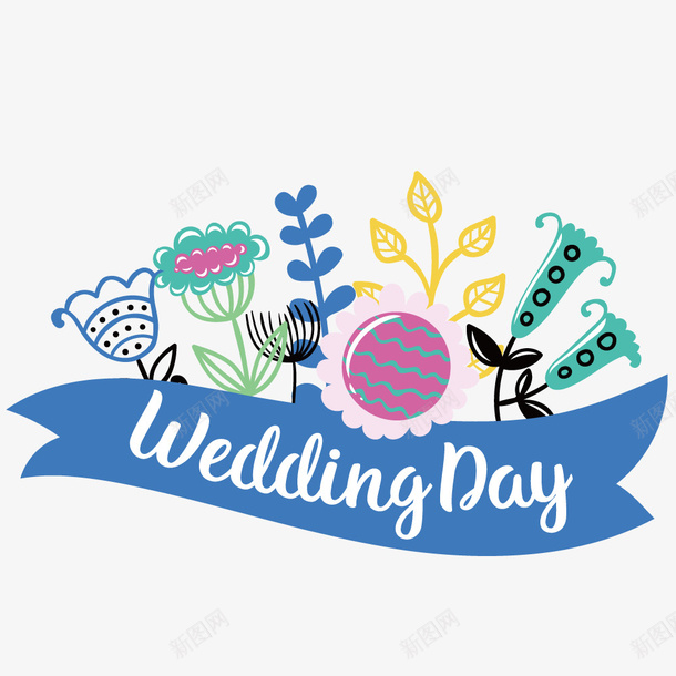 艺术植物绘画花纹矢量图ai免抠素材_新图网 https://ixintu.com 图案 形状 彩绘 时尚 装饰 矢量图