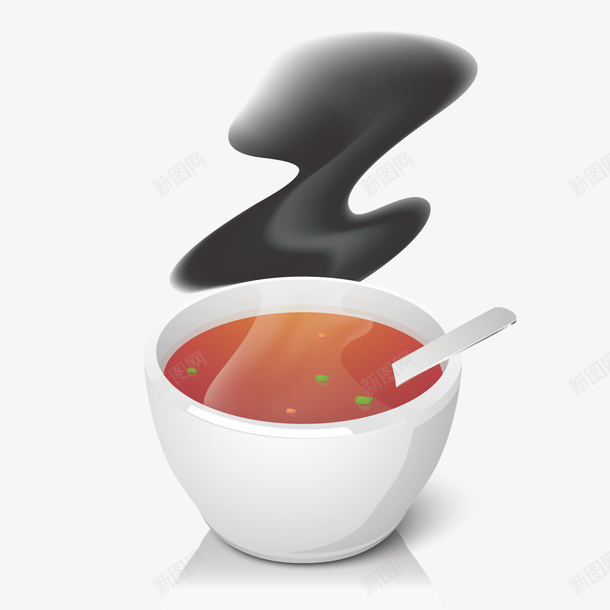 高汤矢量图ai免抠素材_新图网 https://ixintu.com PNG免扣图下载 喝汤 热腾腾 番茄汤 装饰 香喷喷 矢量图