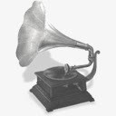 老式乐器png免抠素材_新图网 https://ixintu.com 乐器 播音盒 音乐