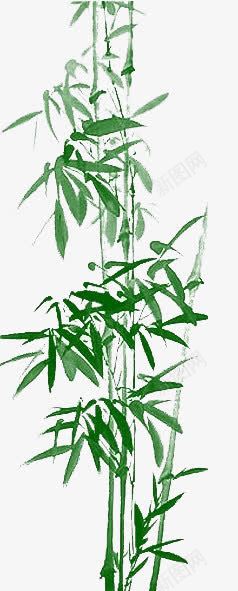 手绘绿色竹叶底纹png免抠素材_新图网 https://ixintu.com 手绘 淡竹叶 竹叶 绿色 装饰