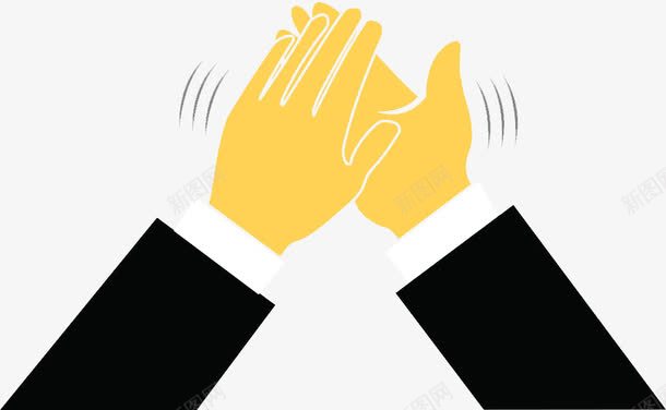 扁平风鼓掌欢迎的掌声png免抠素材_新图网 https://ixintu.com 扁平风 欢迎 鼓掌 鼓掌欢迎