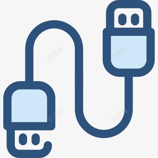USB电缆图标png_新图网 https://ixintu.com USB USB电缆 技术 电子 电缆 端口 连接