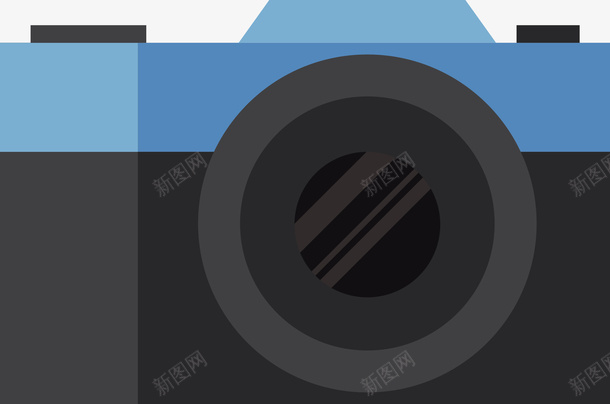 扁平相机图标矢量图ai_新图网 https://ixintu.com 卡片机 拍照 摄影 照相 照相机 相机 矢量相机免费下载 运动相机 矢量图
