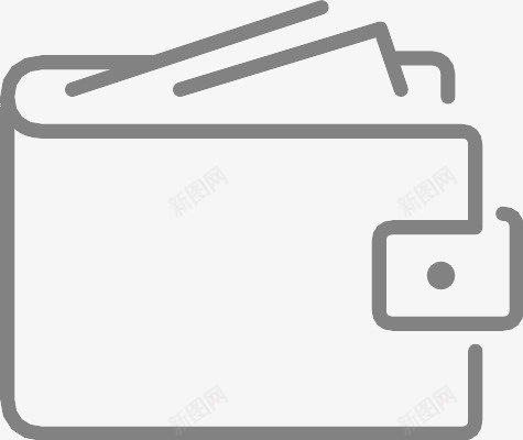 钱包Lineicons图标png_新图网 https://ixintu.com wallet 钱包