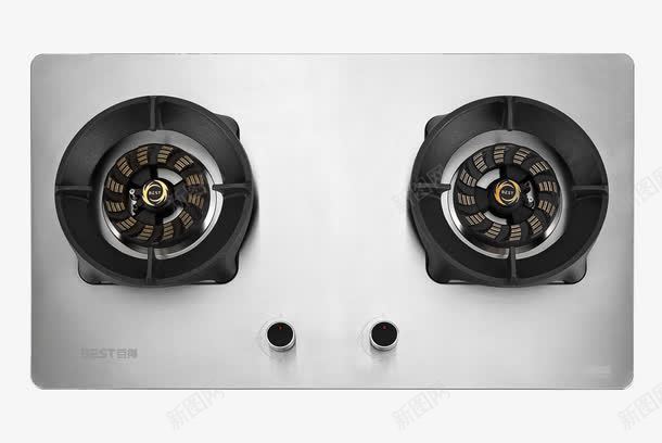 百得燃气灶Q910png免抠素材_新图网 https://ixintu.com 产品实物 拉丝不锈钢 百得