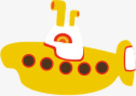小潜艇png免抠素材_新图网 https://ixintu.com 网页卡通手绘