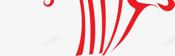 红色线条花纹矢量图ai免抠素材_新图网 https://ixintu.com AI 底纹 红色 线条 花纹 矢量图
