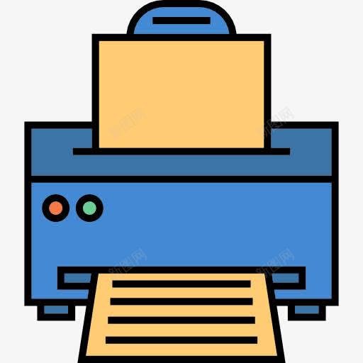 打印机图标png_新图网 https://ixintu.com 印刷 工具和用具 打印机 技术 油墨 纸