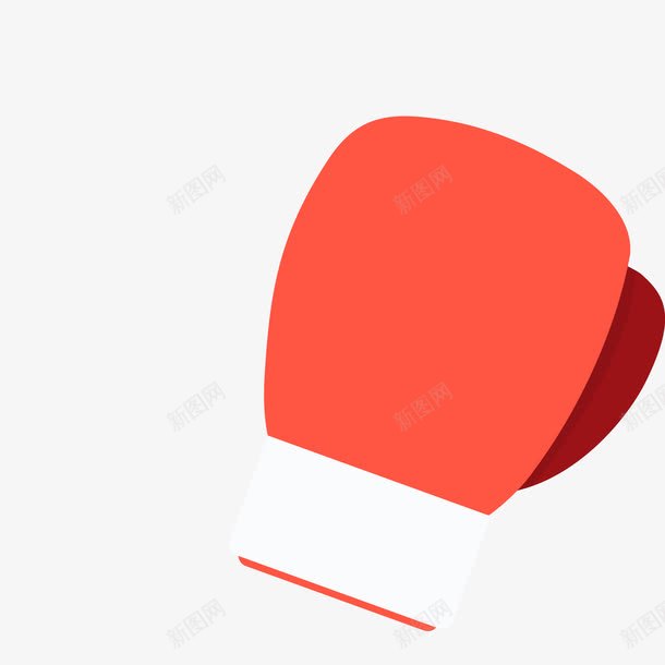 运动手套png免抠素材_新图网 https://ixintu.com 卡通扁平手套 手套素材 拳击手套 运动手套