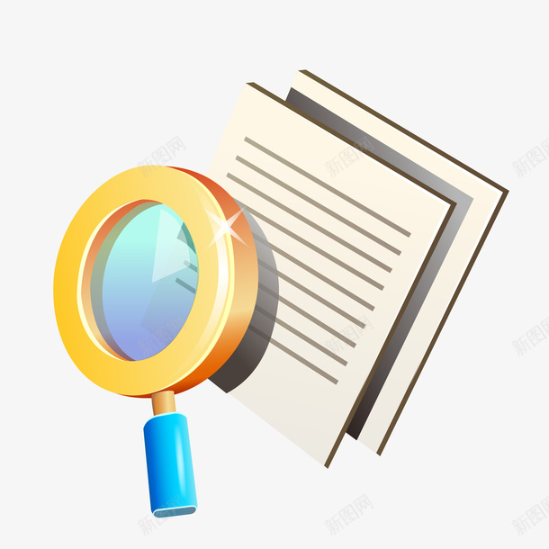 手绘放大镜看书矢量图eps免抠素材_新图网 https://ixintu.com png免抠图 创意 卡通 手绘 放大镜 时尚 看书 矢量图