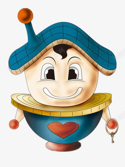大眼睛的机器人png免抠素材_新图网 https://ixintu.com 卡通 可爱 素材 蓝色