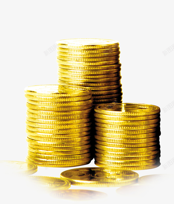 唯美精美金币png免抠素材_新图网 https://ixintu.com 唯美 精美 金币 金钱