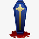 棺材万圣节png免抠素材_新图网 https://ixintu.com coffin 棺材
