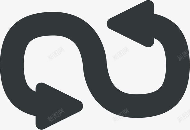 无限循环FreeConsicons图标png_新图网 https://ixintu.com infinite loop 循环 无限