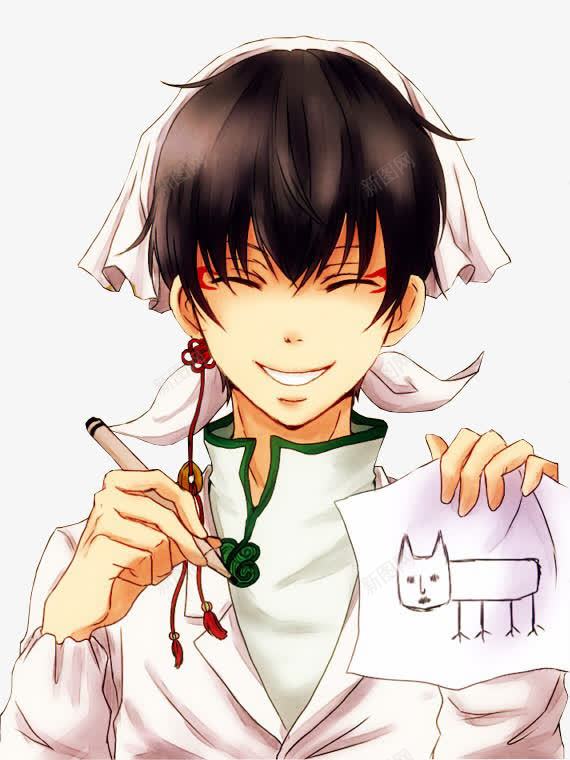 卡通立绘画画男子男孩png免抠素材_新图网 https://ixintu.com 卡通 男子 男孩 绘画
