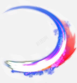 笔墨蓝色白色红色png免抠素材_新图网 https://ixintu.com 白色 笔墨 素材 红色 蓝色