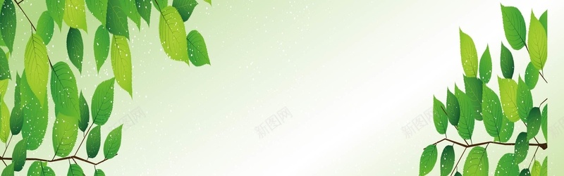 树叶背景矢量图ai设计背景_新图网 https://ixintu.com 树叶 海报banner 清新 纹理 质感 高清 矢量图