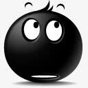 什么微笑emoticonblack图标png_新图网 https://ixintu.com Smile What 什么 微笑