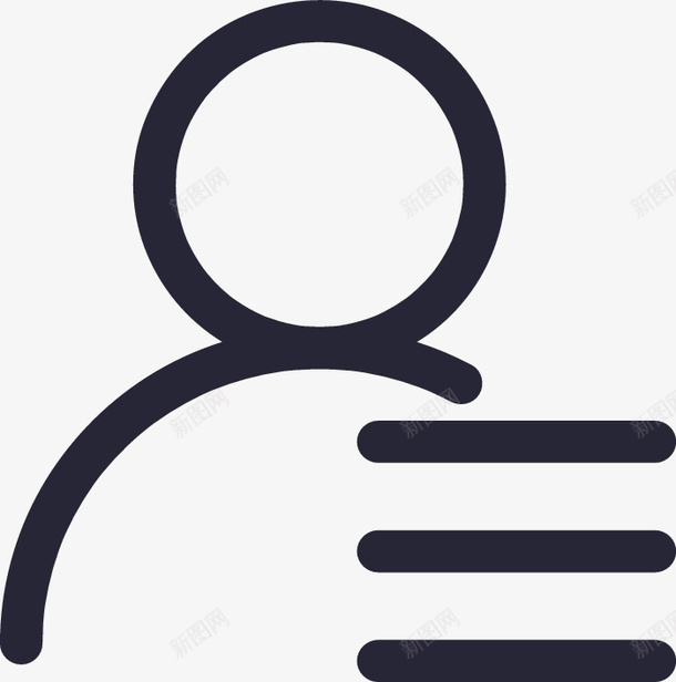 用户信息矢量图图标eps_新图网 https://ixintu.com 用户信息 矢量图