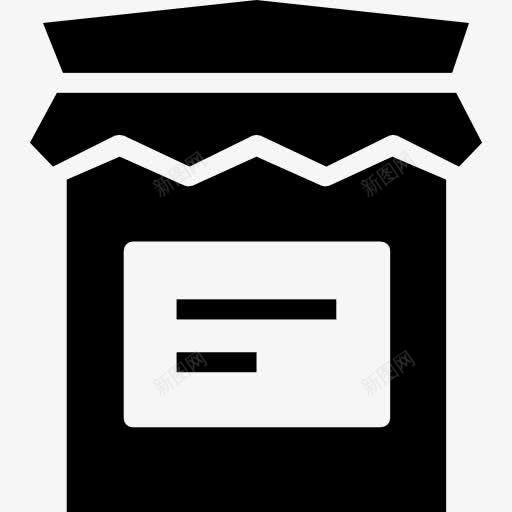 果酱图标png_新图网 https://ixintu.com 早餐 果酱 瓶 食品 食品和餐厅