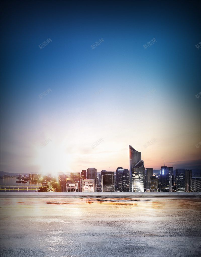 都市风景建筑地产H5背景psd设计背景_新图网 https://ixintu.com 地产H5背景素材 建筑PSD分层H5背景素材 都市 风景