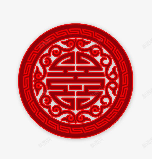 红色中国风纹理圆盘装饰图案png免抠素材_新图网 https://ixintu.com 中国风 圆形 圆盘 红色 纹理 花纹 装饰图案