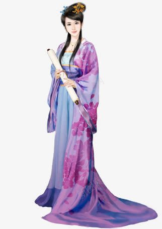 水墨画贤淑古风手绘女子png免抠素材_新图网 https://ixintu.com 古风 女子 手绘 水墨画 水墨画女性 贤淑